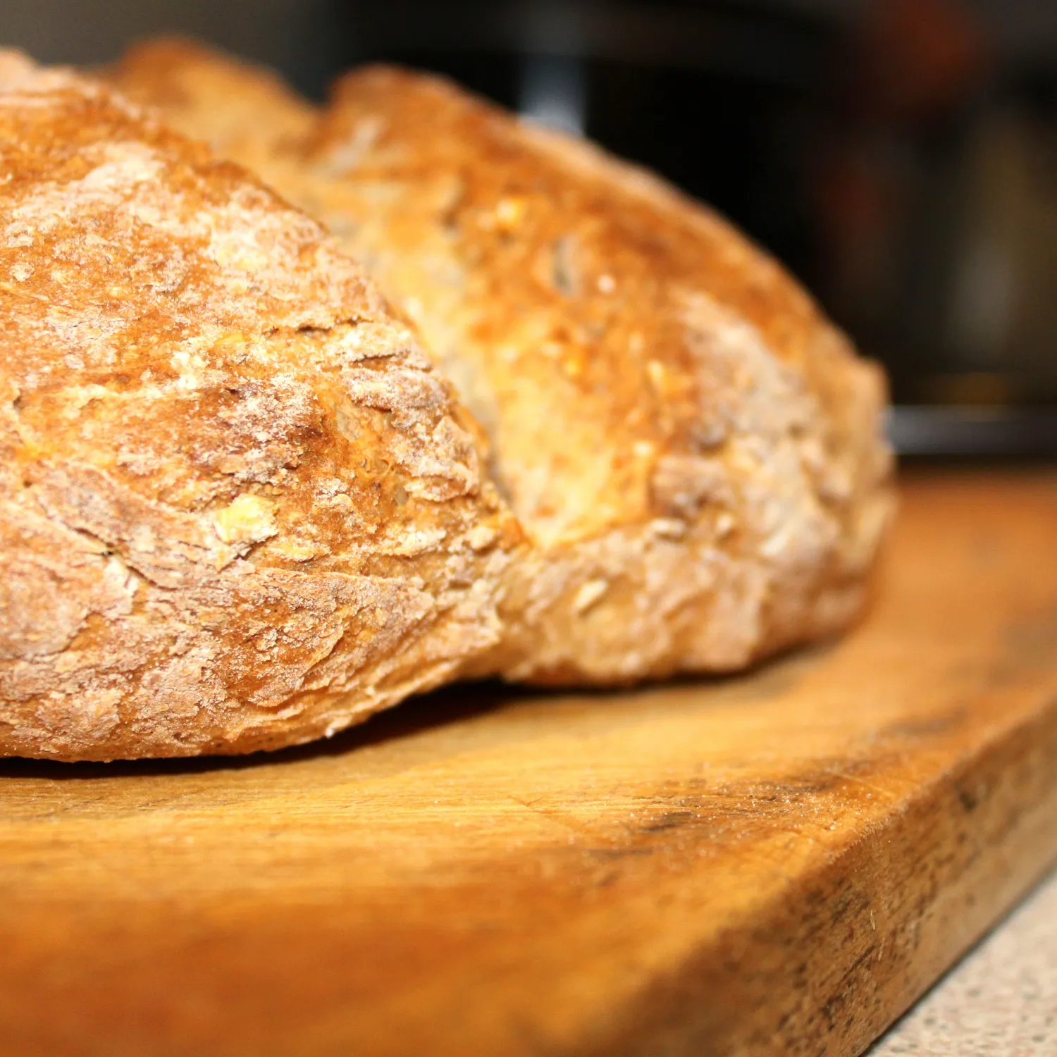 Nothing like a freshly baked loaf of bread