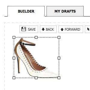 Screenshot from ASOS fashion finder